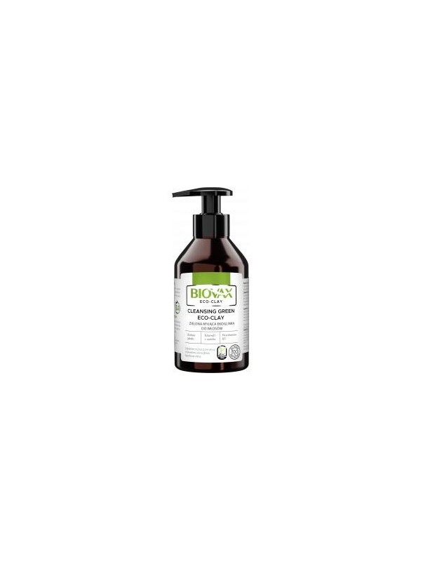 L'biotica BIOVAX ECO - CLAY Green washing Eco clay for hair 200 ml