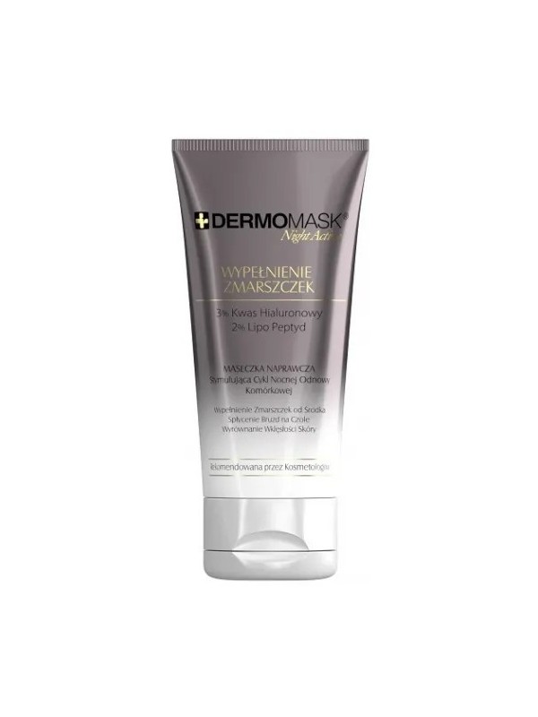 L'biotica Dermomask Wrinkle Filler Repair Mask Stimulating Night Cell Renewal Cycle 30 ml