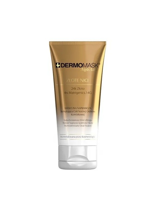 L'biotica Dermomask Golden Thread Repair mask stimulating the Night Cell Renewal Cycle 30 ml