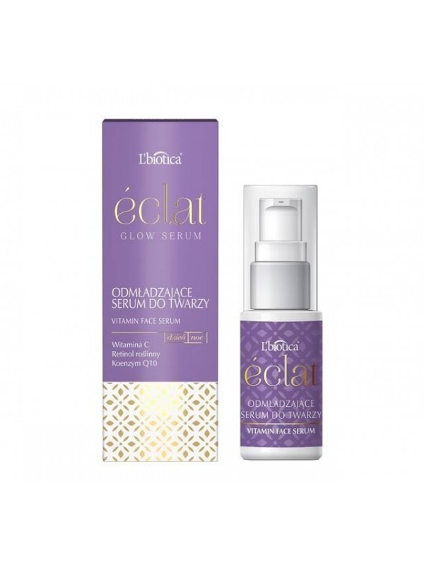 L'biotica Eclat Glow verjongend gezichtsserum Vitamine C 15 ml (31-03-2023)