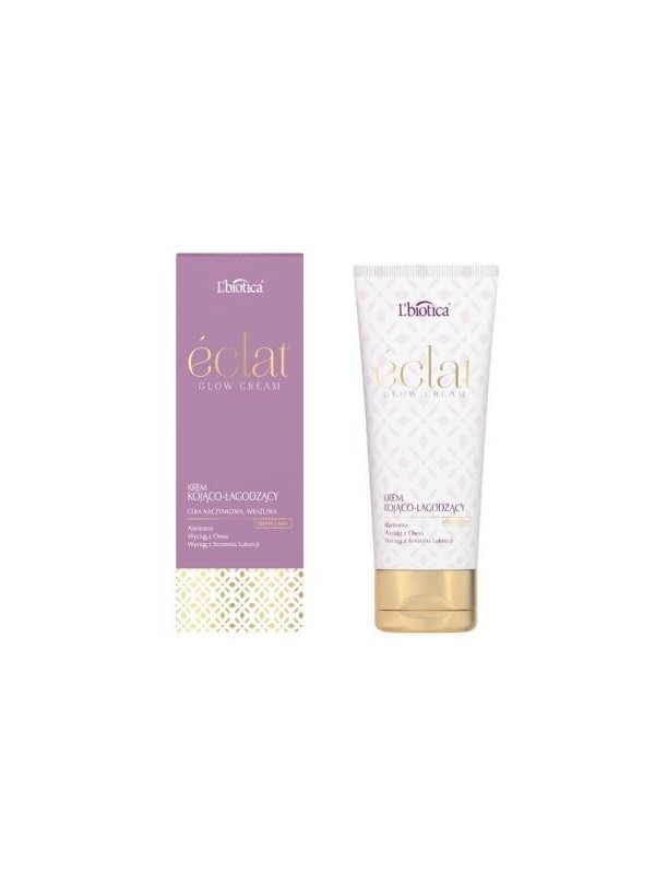 L'biotica Eclat Glow Soothing and soothing face cream 50 ml