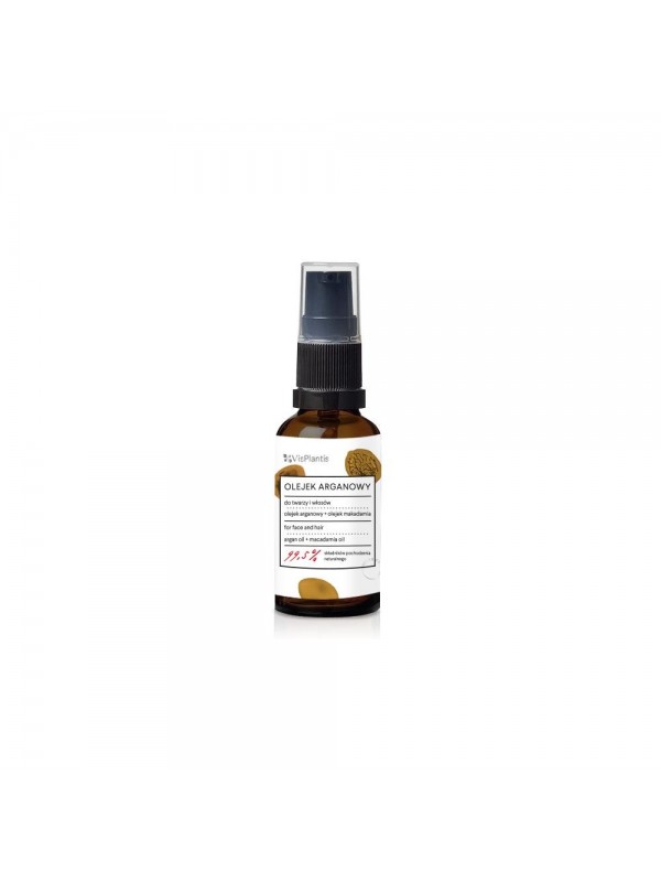 Vis Plantis Arganolie voor haar verrijkt met Macadamia-olie 30 ml