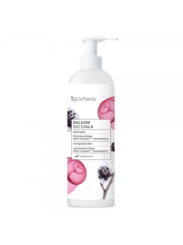 Vis Plantis Verstevigende bodylotion met slakkenslijmfiltraat, Body3-complex + katoenzaadolie 400 ml