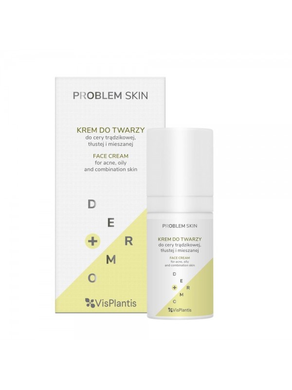 Vis Plantis Problem Skin Face cream for acne, oily and combination skin 30 ml (19-07-2023)