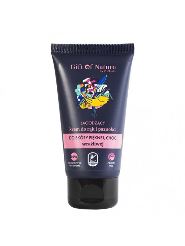 Gift of Nature soothing hand and nail cream for sensitive skin 50 ml