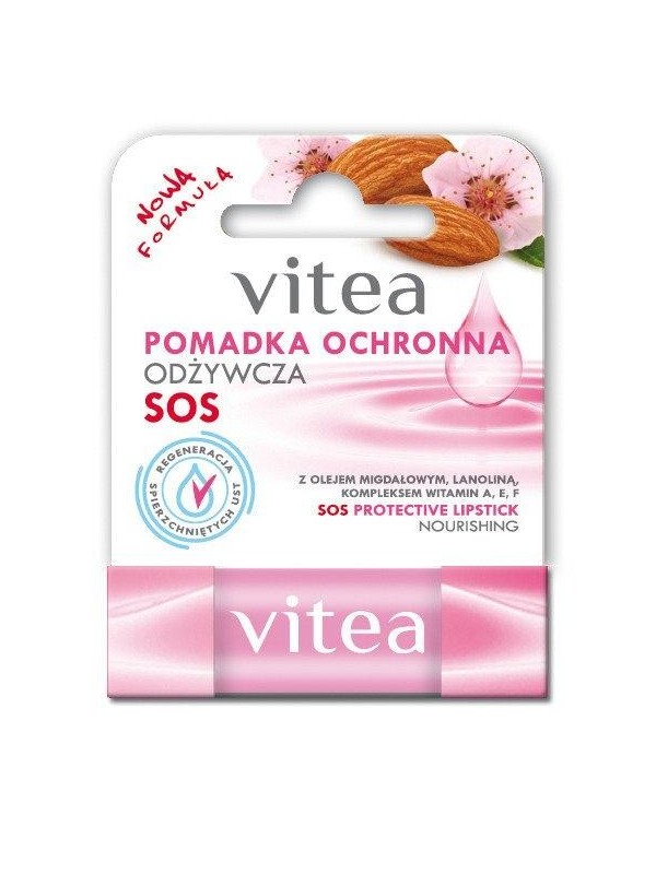 Vitea Beschermende Lippenstift SOS voedend 4,9 g