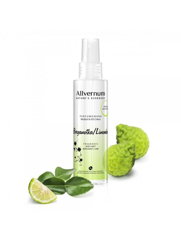 Allvernum Nature's Essences Geparfumeerde Body Mist Begamot en Limoen 125 ml