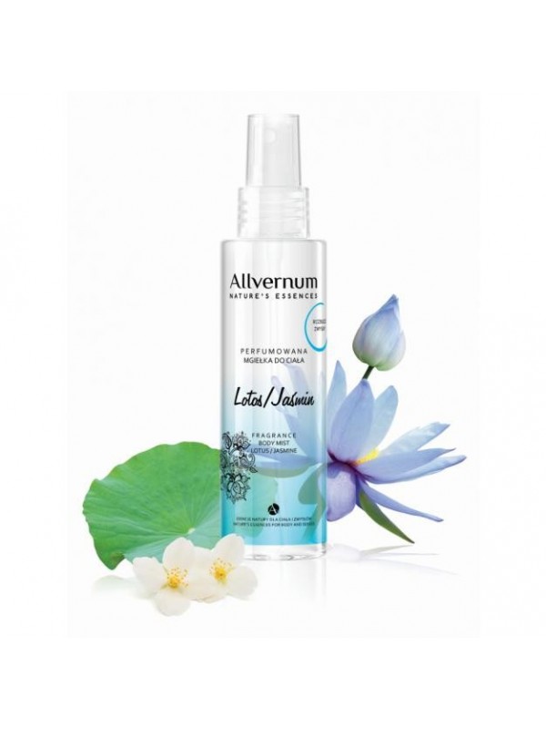 Allvernum Nature's Essences perfumed body mist Lotus and Jasmine 125 ml