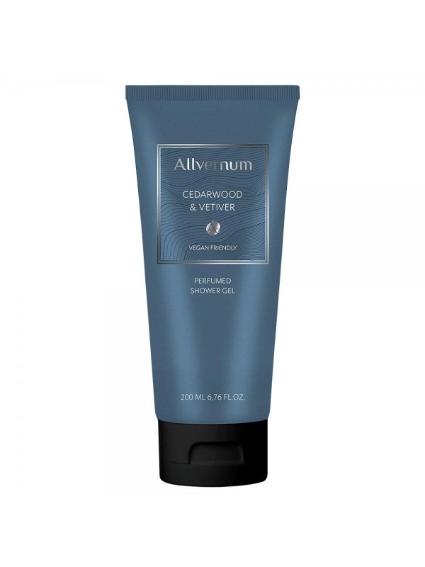 Allvernum Men Perfumed Shower Gel Cedarwood & Vetiver 200 ml