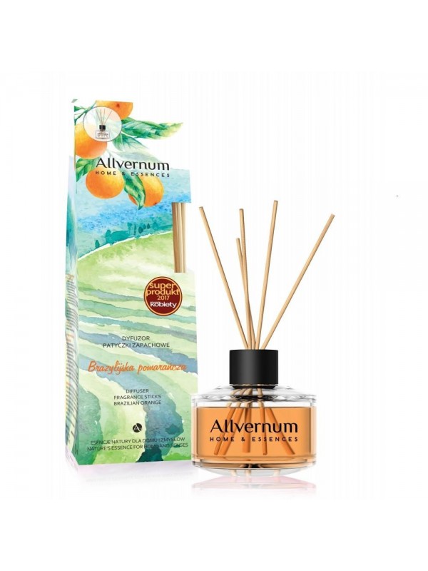 Allvernum Home & Essences Fragrance Diffuser Brazilian Orange 50 ml