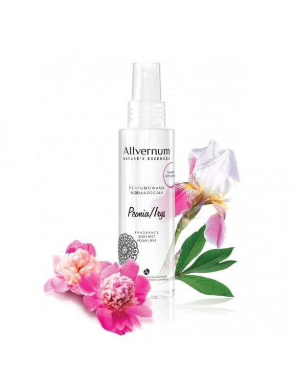 Allvernum Nature's Essences Geparfumeerde Body Mist Pioen en Iris 125 ml