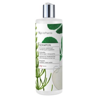 Vis Plantis Shampoo for weakened hair with a tendency to fall out Fenugreek, Black Turnip + Horsetail 400 ml