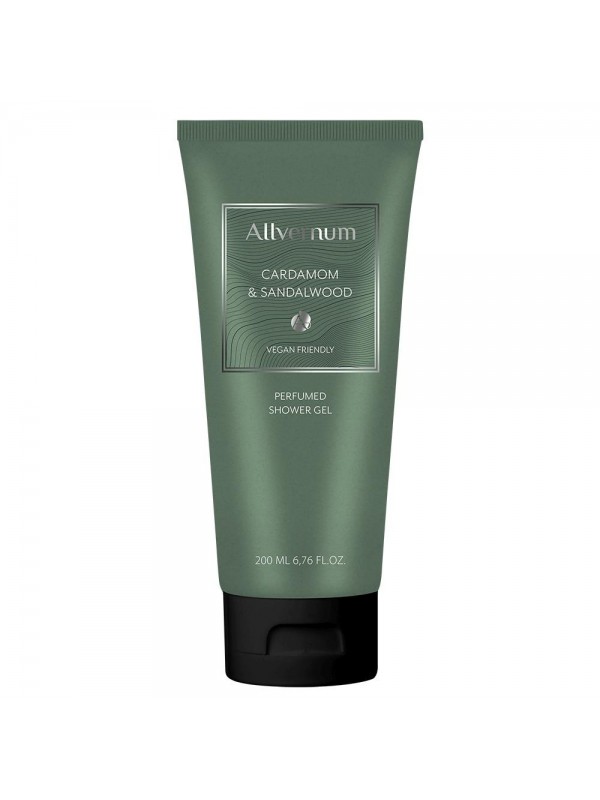 Allvernum Men perfumed Shower Gel Cardamom & Sandalwood 200 ml