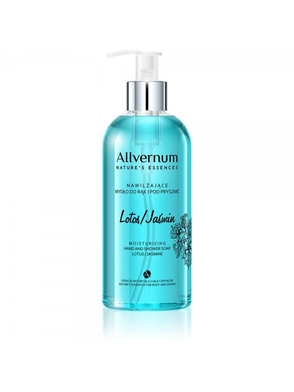 Allvernum Nature's Essences Moisturizing Hand and Shower Soap Lotus and Jasmine 300 ml