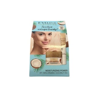 Eveline Cadeauset Rich Coconut multi-hydraterende Coconut Face Cream 50 ml + ultra-rijke Eye Cream 20 m