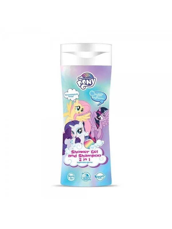 My Little Pony 2in1 Douchegel en Shampoo voor kinderhaar 300 ml