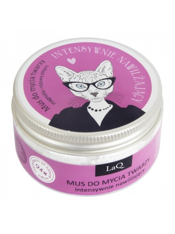 LaQ Kitty Magnolia Face wash mousse intensief hydraterend 100 ml