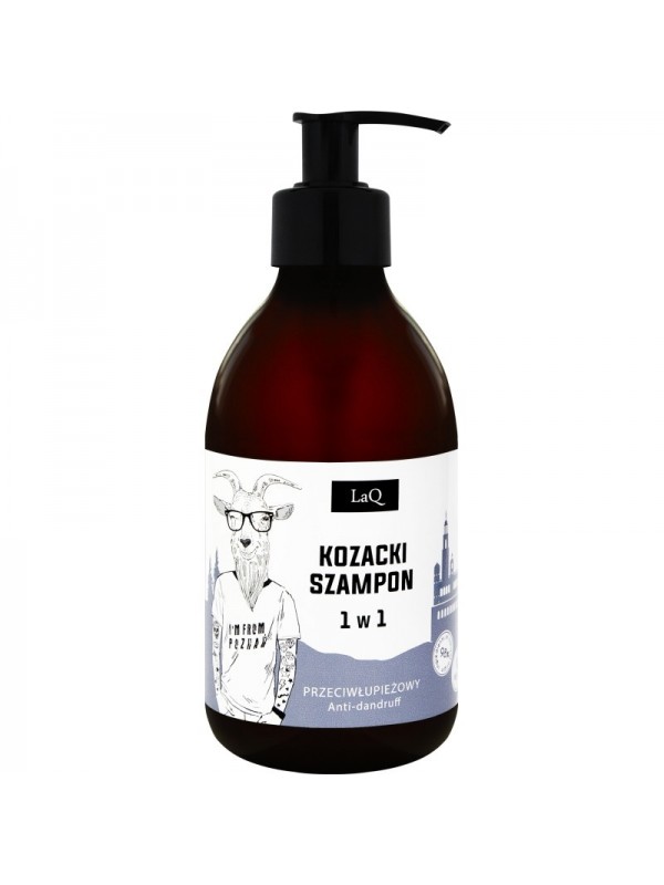 LaQ Kozioł z Poznania Anti-roos shampoo voor mannen 300 ml