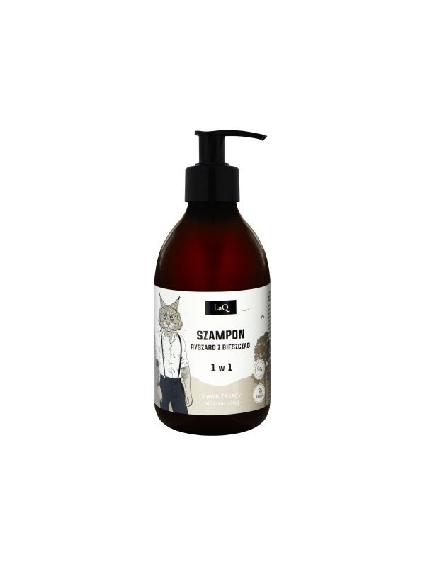 LaQ Ryszard z Bieszczad Moisturizing hair shampoo for men 300 ml