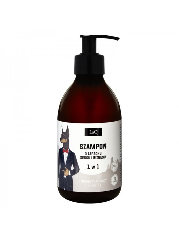 LaQ Doberman Energizing haarshampoo voor mannen 300 ml