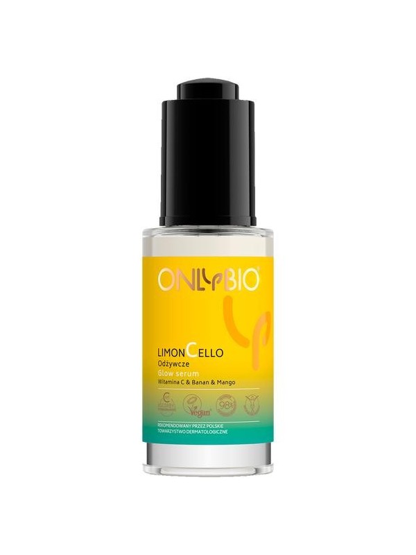 ONLYBIO Limoncello Nourishing Glow Serum Vitamin C & Banan & Mango 30 ml