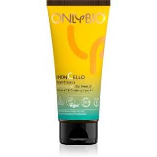 ONLYBIO Limoncello Smoothing Granita Facial Scrub Vitamine C & Citroenolie 75ml