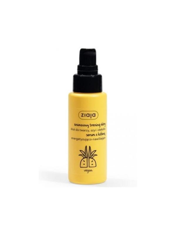 Ziaja Ananas Shot voor gezicht, hals en decolleté 50 ml