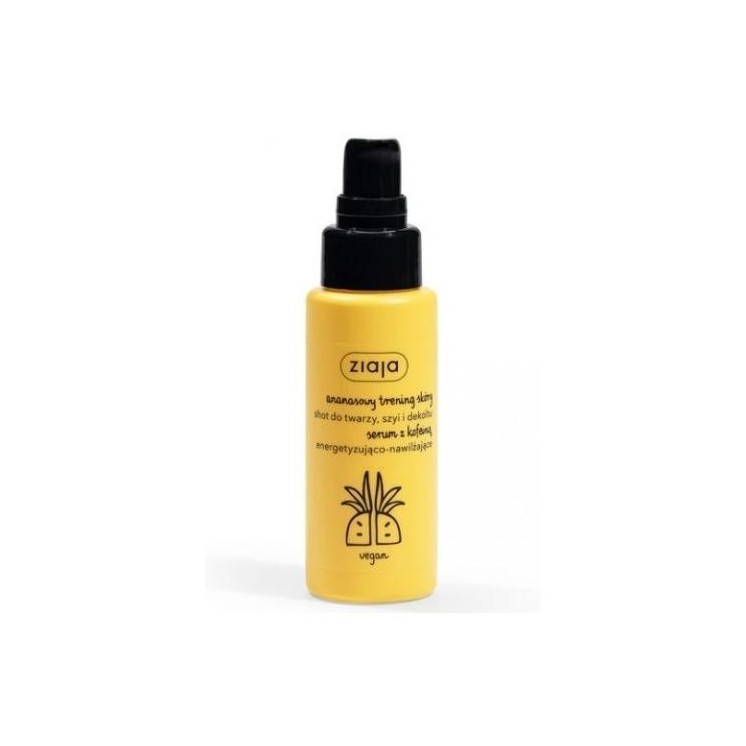 Ziaja Ananas Shot voor gezicht, hals en decolleté 50 ml