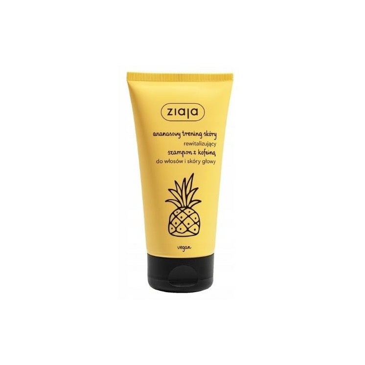 Ziaja Ananas-Haarshampoo mit Koffein 160 ml
