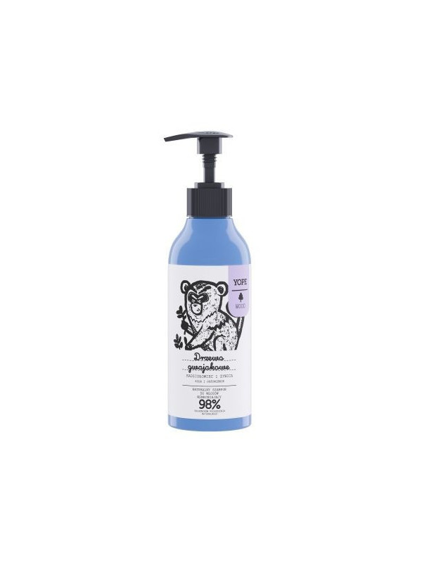 YOPE Houtshampoo voor Herenhaar Guaiac hout, wierook en hars 300 ml