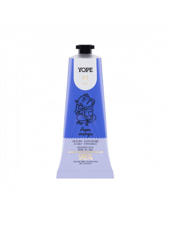 YOPE regenerating hand cream Aqua energy Camphor tree and White thyme 50 ml