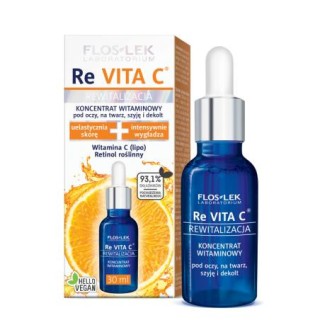 Floslek Re VITA C revitalizing face Serum for mature skin with Vitamin C 30 ml