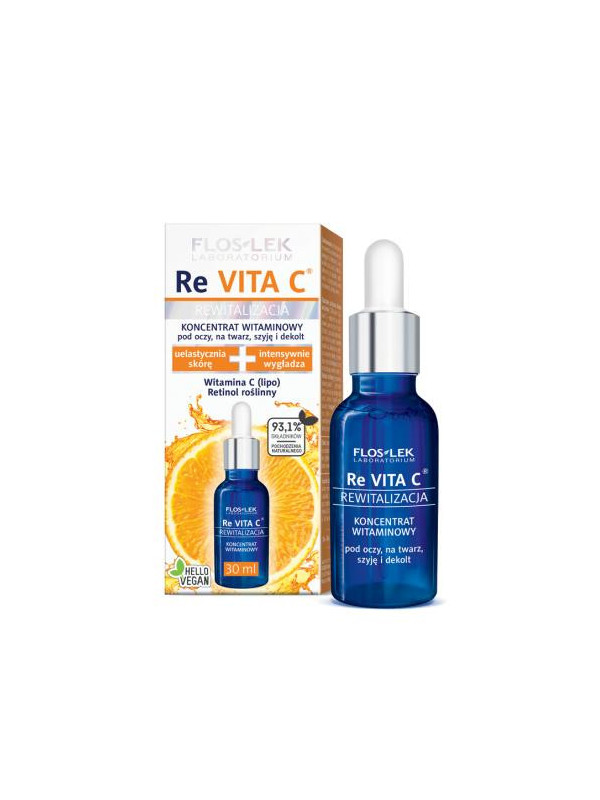 Floslek Re VITA C revitaliserend Serum voor de rijpere huid met Vitamine C 30 ml