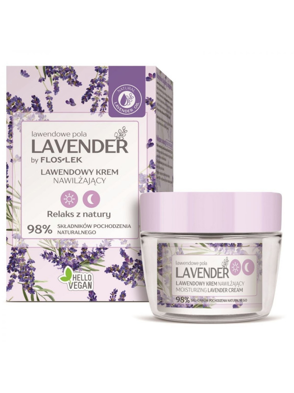 Floslek LAVENDER Moisturizing face cream 50 ml