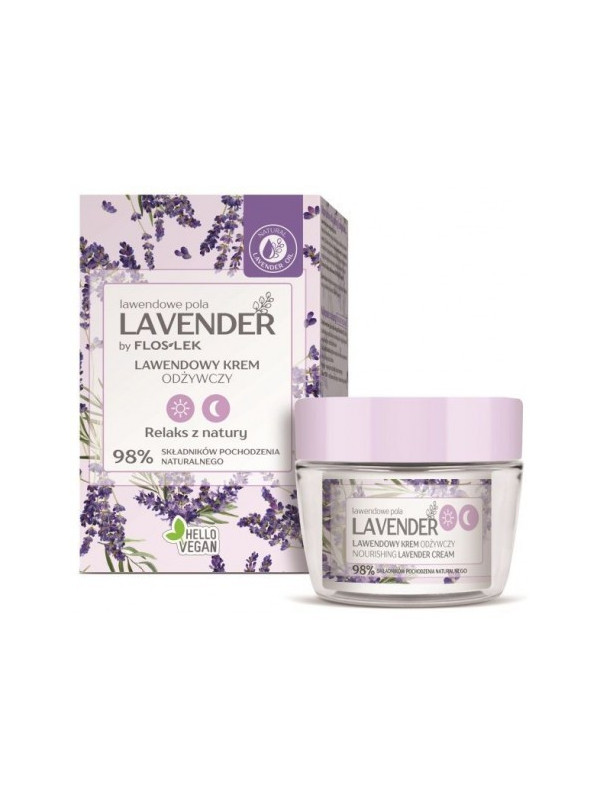 Floslek LAVENDER Nourishing face cream 50 ml