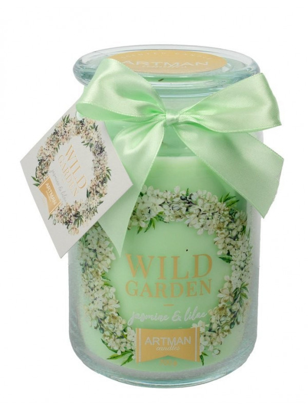 Artman Wild Garden Jasmine & Lilac Duftkerze 700 g