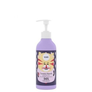 YOPE natural shower gel for children Cranberry and Lavender 400 ml