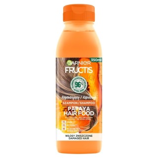 Garnier Fructis Papaya Hair Food regenererende Shampoo voor beschadigd haar 350 ml