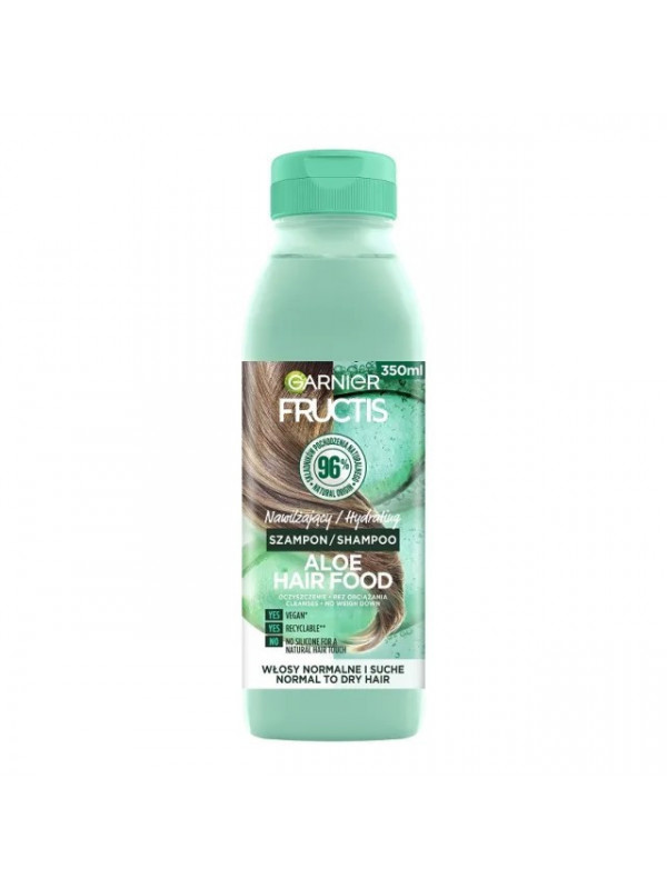 Garnier Fructis Aloe Hair Food hydraterende Shampoo voor normaal en droog haar 350 ml