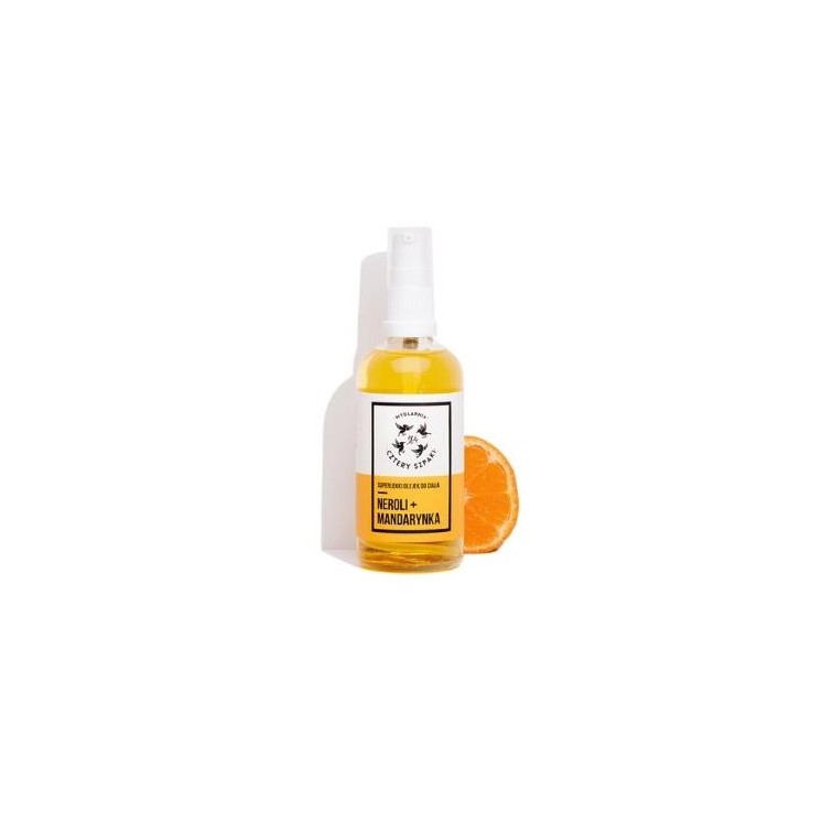 Mydlarnia Cztery Szpaki super light Neroli + Mandarin Body Oil 100 ml
