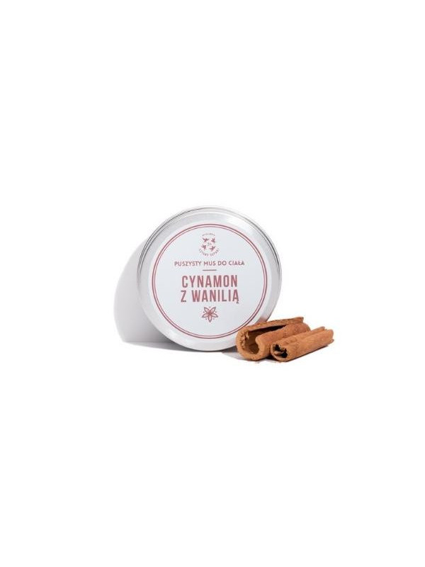 Mydlarnia Cztery Szpaki Fluffy Cinnamon Vanilla Body Mousse 150 ml