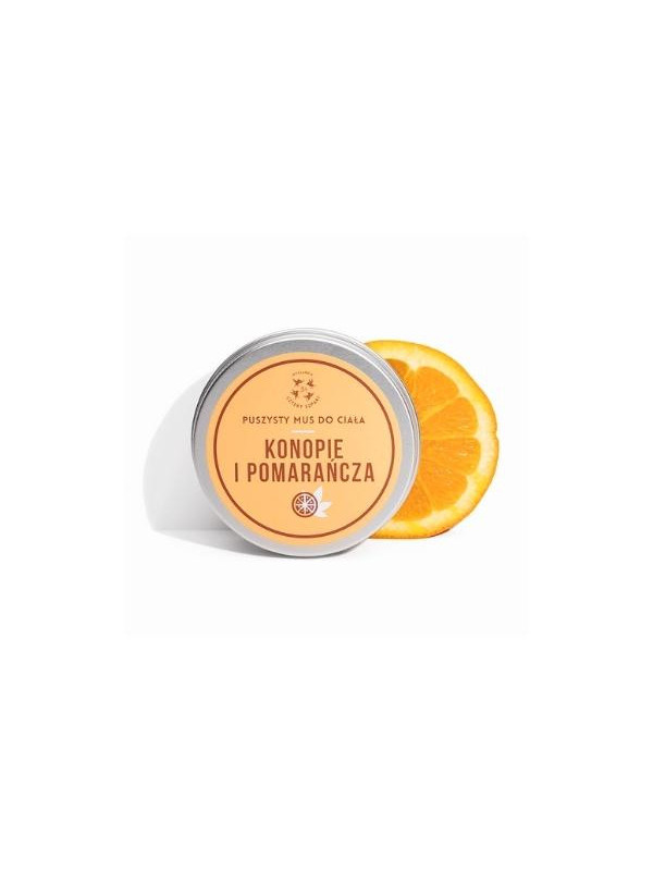 Mydlarnia Cztery Szpaki Fluffy Body Mousse Hemp and Orange 150 ml