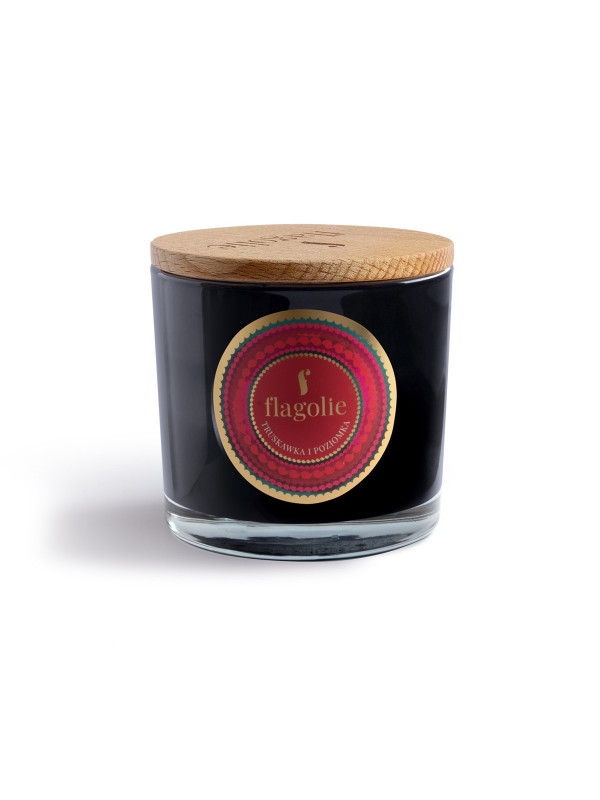 Flagolie natural soy scented candle Strawberry and Strawberry 170 g