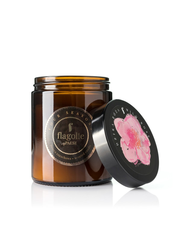 Flagolie Natural Soy Candle Wild Rose 120 g