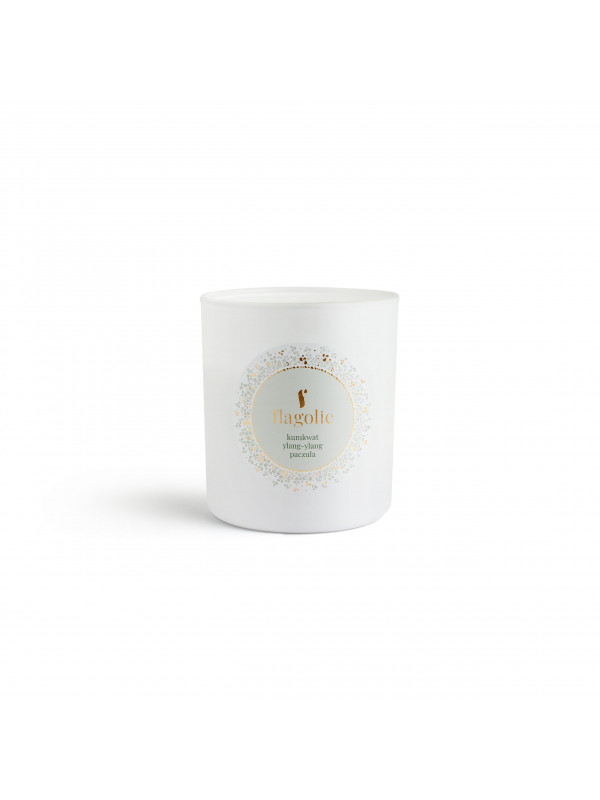 Natural Flagolie Soy candle Kumquat, Ylang-Ylang, Patchouli 150 g