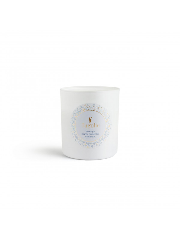 Flagolie natural soy candle Amber, Blackcurrant, Osmanthus 150 g