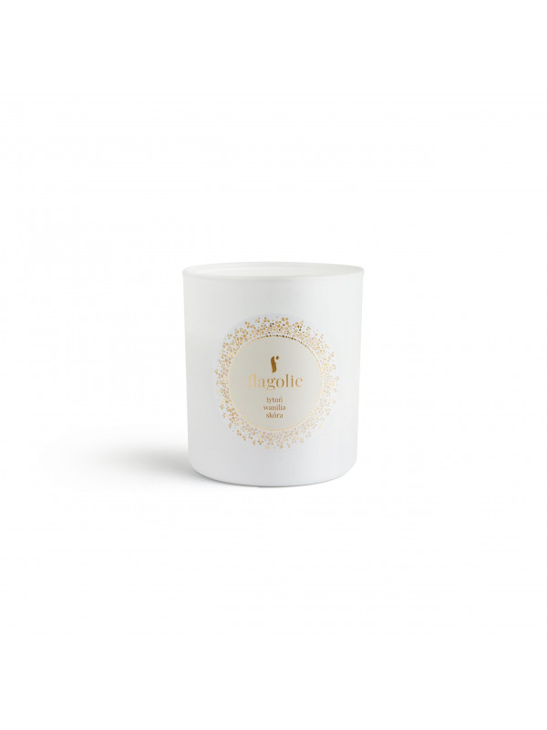 Flagolie Natural Soy Candle Tobacco, Vanilla, Leather 150 g