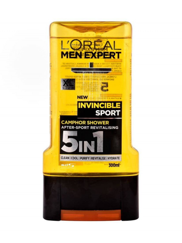 Loreal Men Expert shower gel for men Invincible Sport 300 ml