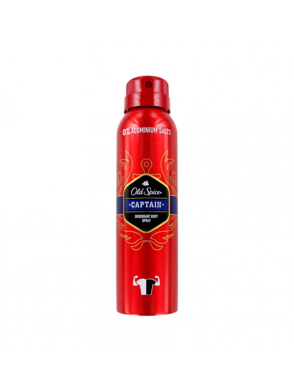 Old Spice Captain aerosol deodorant 150 ml