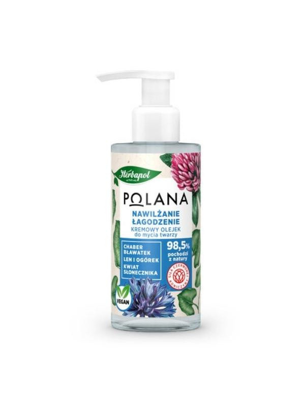 Herbapol Polana Hydraterende en Kalmerende Crème Gezichtsreinigingsolie 150 ml